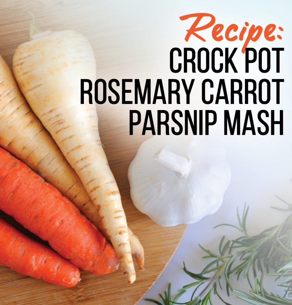 Rosemary carrot parsnip mash