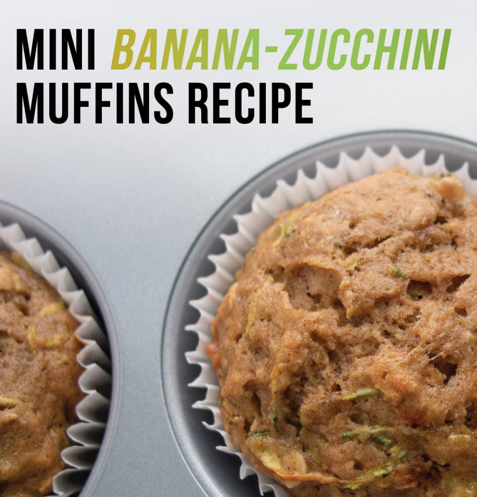 Banana Zucchini Muffins